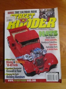 MAGAZINE STREET RODDER DECEMBER 2001 VOL. 30 NO. 12 GREAT *** MUST SEE ** - Picture 1 of 2