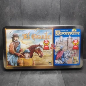 El Grande & Carcassonne - Metallbox - Sammleredition - Doppeledition Vollständig - Bild 1 von 12