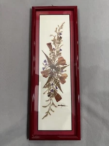 “Malaysian Hand-Crafted Pressed Flowers”, Perpetual, Matted/Framed Picture - Bild 1 von 8