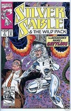 Silver Sable and the Wild Pack 1992 series # 2 near mint comic book