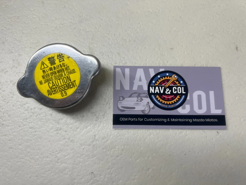 1990- 2005 Mazda Miata MX-5 Radiator Cap Lid OEM 90-05 - Image 1 of 3