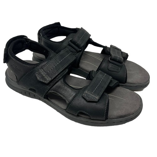 Sandali Clarks Walkford casual da uomo Pelle nera 13 milioni EUR 47