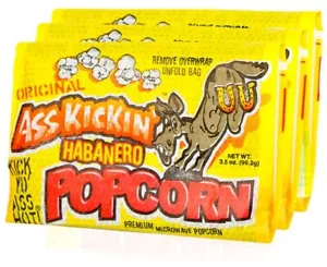 Ass Kickin' Habanero Popcorn - 3,5 Unzen - Bild 1 von 1