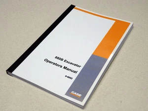 Case 880B Excavator Operators Manual Owners Maintenance Book NEW - Picture 1 of 5