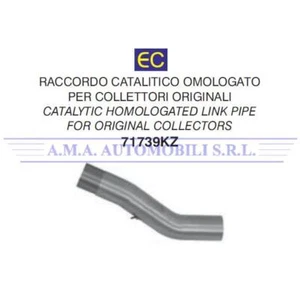 Raccordo cat. omo. per coll.orig. Ducati MONSTER 1200/1200R/1200S 2016 2017 2018 - Foto 1 di 6