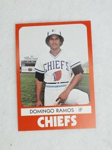 1980 TCMA Minor League Syracuse Chiefs #22 Domingo Ramos M2