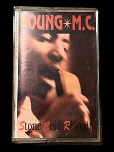 Young M.C. Stone Cold Rhymin' Cassette, TESTED & WORKS, 1989 Island Records - Picture 1 of 2
