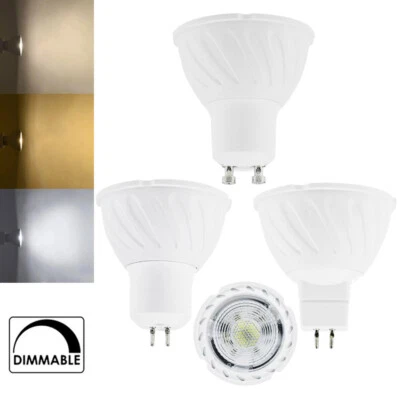 Dimmable LED Spotlight 7W For Home Energy-saving Lamp 3000k-6500k Bulbs Spot COB - Image 1 of 4
