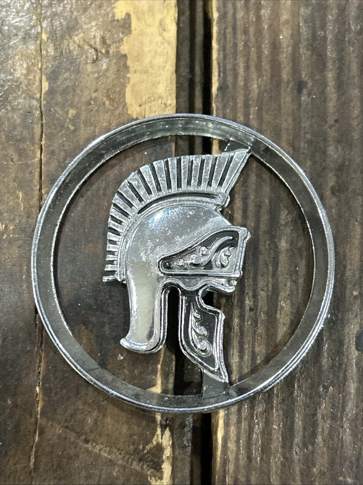 Panel de vela de techo Buick Centurion 1971-73 vintage logotipo emblema borde cromado Foto 1 de 4