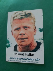 DFB , Helmut Haller , Autogrammkarte ,Fussball  - Picture 1 of 2