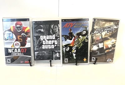 Lote/paquete de juegos PSP - GTA, ATV Offroad Fury, Need For Speed, Madden Foto 1 de 4