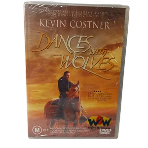 Dances With Wolves DVD Action Western Indians Military Dunbar Region 4 Brand New - Picture 1 of 13