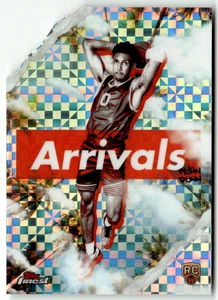 2025 Topps Finest NBA No. A-17 Ryan Dunn Rookie Arrivals Geometric Refractor - Bild 1 von 2