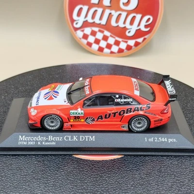 MINICHAMPS 1/43 CLK Coupe DTM 2003 Arta Team Persson Kaneishi 400033220 - Image 1 of 4