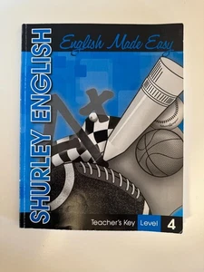 Shurley English - English Made Easy - Level 4 - Teacher's Key - Good Condition! - Picture 1 of 3