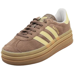 Adidas Gazelle Bold Femeninas - Amarillo Tierra - Imagen 1 de 8