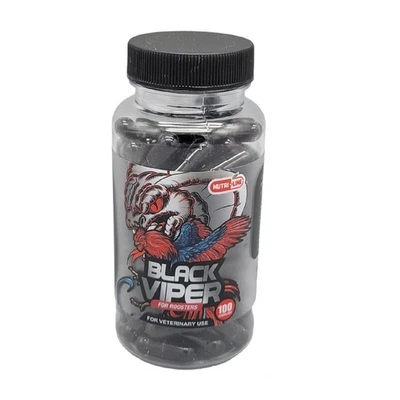 Петух/галлос Black Viper 100 капсул Nutri-Line срок годности 12/27 - Изображение 1 из 4