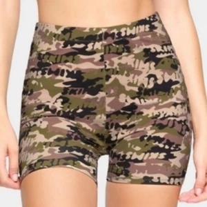 SKIMS Signature Swim Mid Waist Short in the Skims Camo print, size Small - Picture 1 of 9