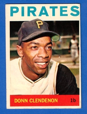 1964 Topps Donn Clendenon #163***Envío gratuito*** Foto 1 de 2