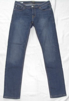 JACK&JONES Vaqueros Hombre W31 L32 Glenn Original Slim Fit 31-32 (Como) Nuevo - Imagen 1 de 4
