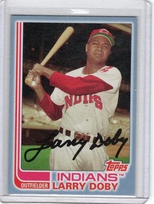 Larry Doby Blue #26/75 Topps Archives #164 2017 Foto 1 de 2