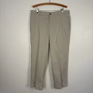 Brooks Brothers 346 Mens 38x30 Advantage Chino Clark Khaki Pants 100% Cotton - Picture 1 of 11