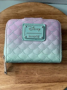 Loungefly Disney The Little Mermaid Ariel Ombre Scales Wallet - NWOT - Picture 1 of 9