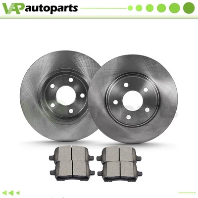 Front Brake Pads And Rotors Vented For Chevrolet Cobalt 2.0L Pontiac G6 3.5L Foto 1 de 4