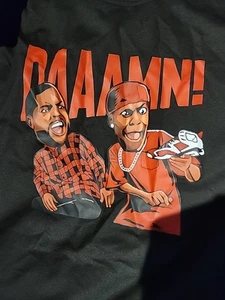 Friday’s Daaaamn T Shirt Schwarz Herren Größe L - Bild 1 von 5