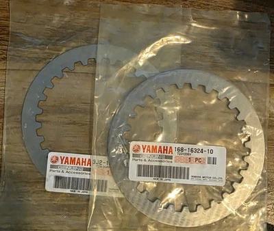 (2) Pack GENUINO YAMAHA 168-16324-10 Embrague 1 Placa T231206Y Hecho en JAPÓN Foto 1 de 2