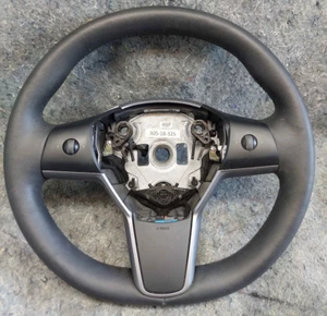 2017-2023 Tesla Model 3 Steering Wheel OEM 1490214-00-B - Picture 1 of 10
