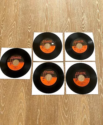 Abba Lot If Five 45 RPM Vinyl Records Atlantic Records - Image 1 of 4