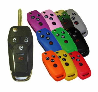 Cubierta de mando a distancia sin llave Ford Fusion 2013 2014 2015 llave abatible Foto 1 de 4