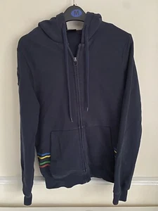 Women’s Cavalleria Toscana Full Zip Hoodie Navy Size Medium - Picture 1 of 9