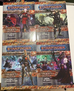 Starfinder Dead Suns Adventure Pack 1,2,3,6 Bundle - Picture 1 of 3