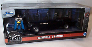 Batman Animated Series Batmobile and figure 1-32 Scale New in Box Jada 31705