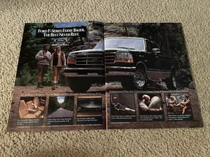 Vintage 1995 FORD F-150 PICKUP TRUCK EDDIE BAUER EDITION Print Ad - Picture 1 of 1