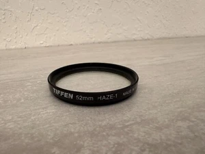 Tiffen 52mm Haze-1 filter Made in USA; $0 shipping - Picture 1 of 2
