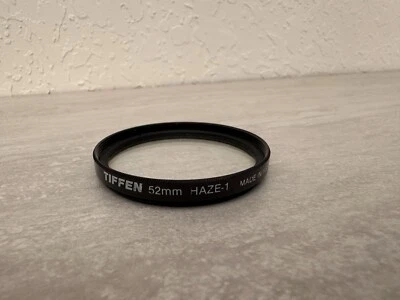 Tiffen 52mm Haze-1 filter Made in USA; $0 shipping - Image 1 of 2