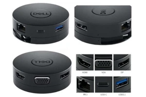 Dell USB-C Mobile 6-In-1 Mini Docking Adapter DA300z - 0PCKRX - Photo 1/3