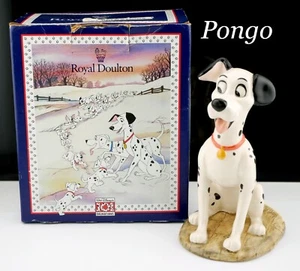Royal Doulton Disney 101 Dalmatians Figure Pongo DM6 Mint In Box - Picture 1 of 4