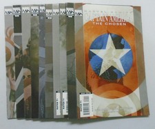 Captain America Chosen, Set:#1-6, (10 Different some Variants) 8.0/VF (2007)