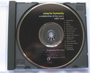 Peter Kater R. Carlos Nakai, Song For Humanity Celebration Of Ten Years 88-98 CD - Picture 1 of 2