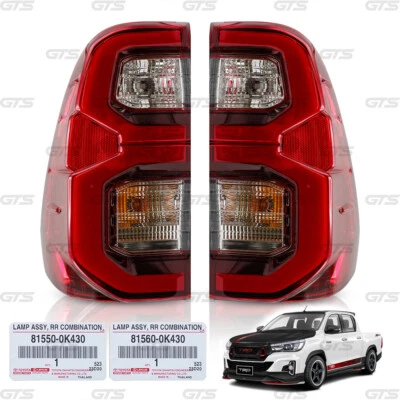 OEM Toyota Tail Light Lamp Rear Lens Body Cover LH RH Hilux Revo 2015-2020 - Image 1 of 4