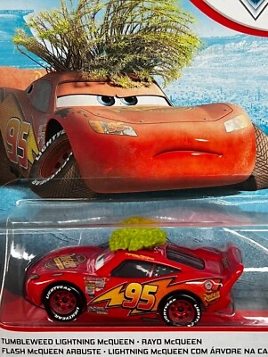 DISNEY PIXAR CARS "TUMBLEWEED LIGHTNING McQUEEN" NEW IN PACKAGE, SHIP WW - Image 1 of 3