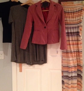 Women's XS Bitten Wool Blazer - Picture 1 of 12
