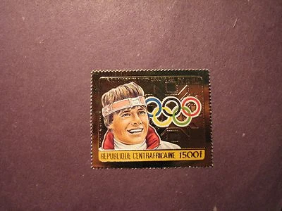 Sello Chad Scott # 447a 14º Invierno Olímpico Repujado 1983 MNH L51 Foto 1 de 2