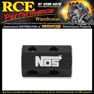 NOS 16726NOS 3/8 Npt To 8 X 1/8 Npt Hex Distribution Block - Picture 1 of 5