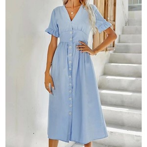 Las Mejores Ofertas En Shein Vestidos Escote En V Para Mujer Ebay