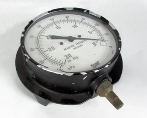 6-1/2" Marshalltown Unterdruckmessgerät 0-30 Zoll Hg, 0-100 kPa - Bild 1 von 4